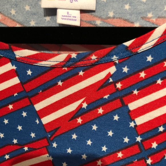 LuLaRoe Irma Top L - Picture 4 of 5